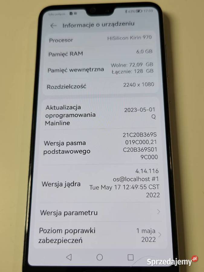 Smartfon Huawei P20 Pro Jelenia Góra