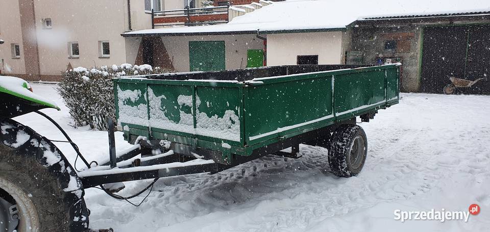 Przyczepa jednoosiowa wywrotka Radom