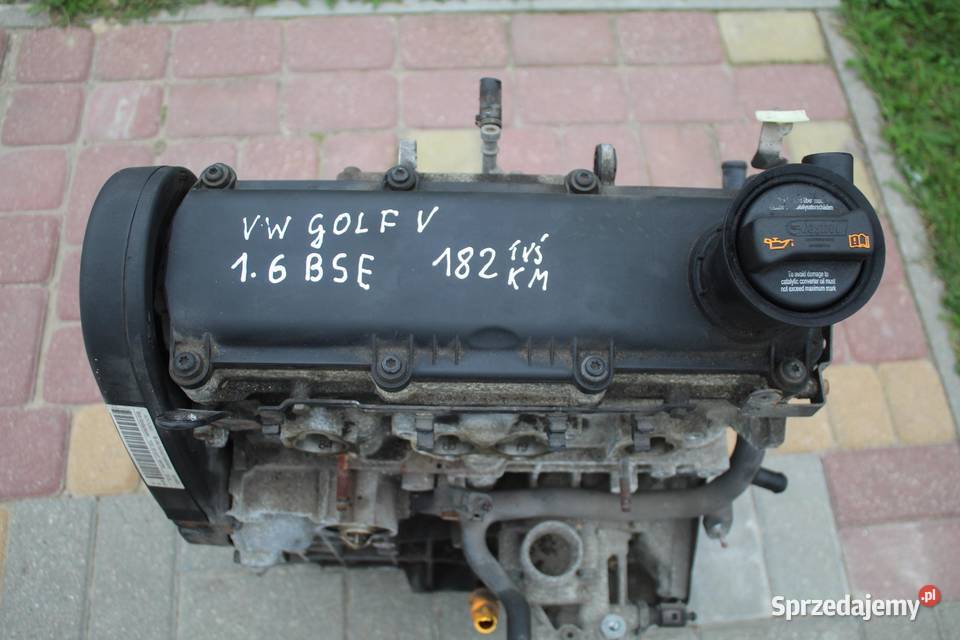 SILNIK BSE VW GOLF V 16 MPI osobowe