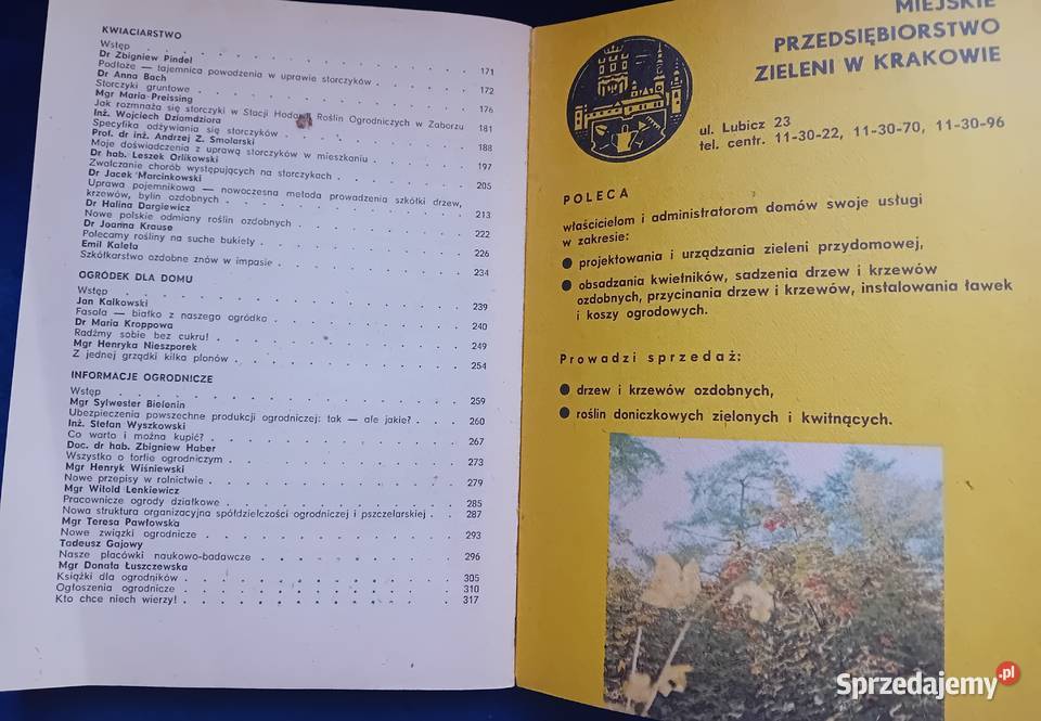 Informator ogrodniczy 1982 PWRiLTowarzystwo wielkopolskie