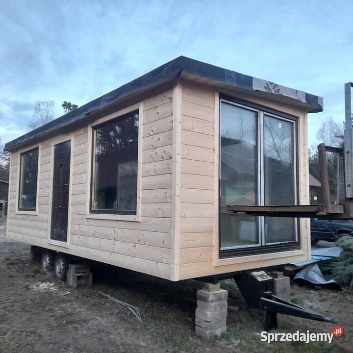 Sprzedam dom biuro kontener mieszkalny na kołach Rok produkcji 2025 lubelskie sprzedam