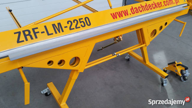 Zaginarka giętarka ZRFLM 1250 mm 3250 mm dolnośląskie Wrocław