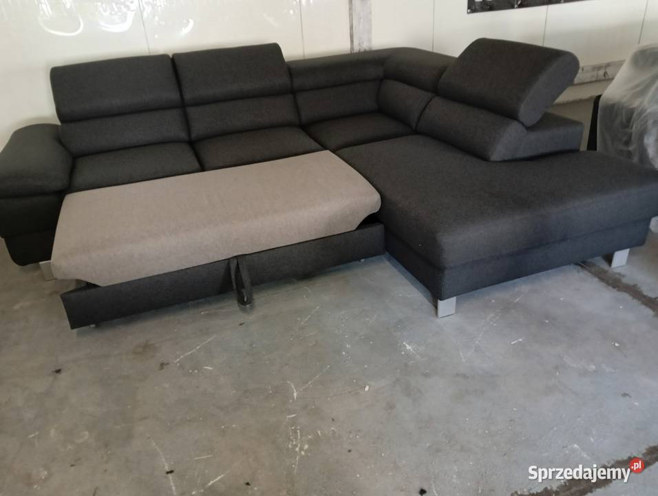 Nowy przepiękny narożnik rozkładany SUPER 80cm
