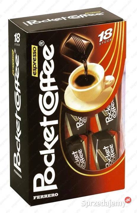 Pocket Coffee 18 chrupiących czekoladek z Świdnica sprzedam