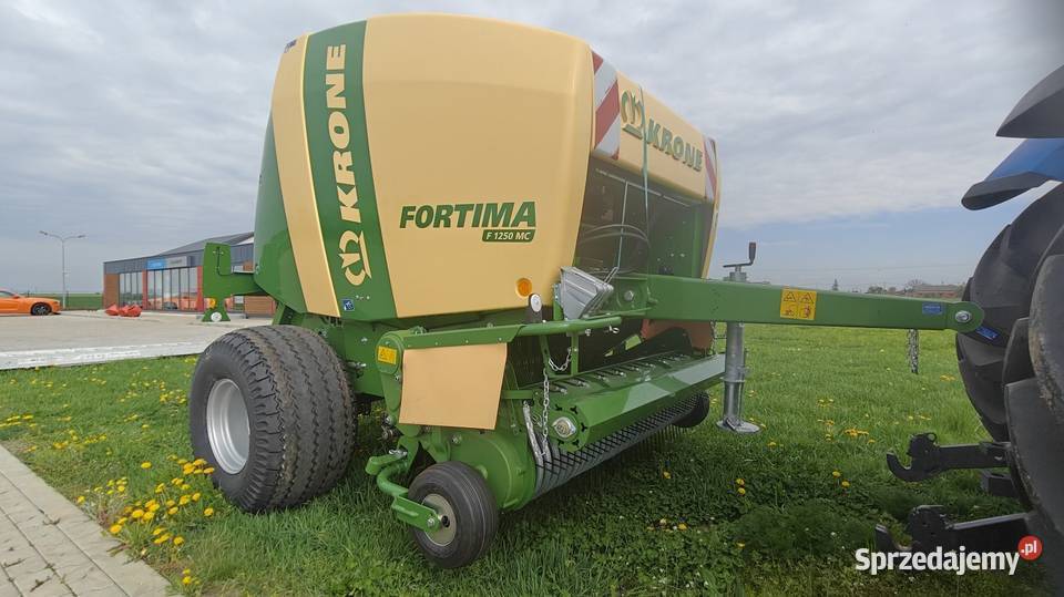 Krone Fortima 1250 MC prasa zwijająca Owijanie siatką Łowicz