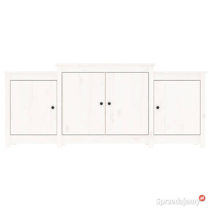 Komoda biała 164x37x68 drewno sosnowe WM821493 Warszawa