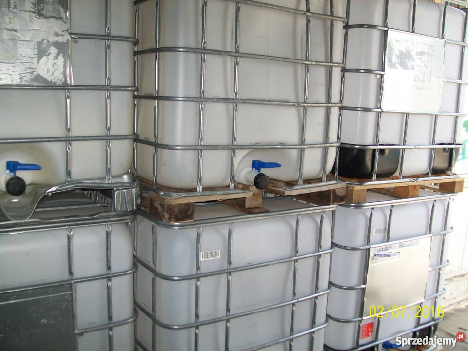 zbiornik 1000l paletopojemnik beczka mauzer Łubianka