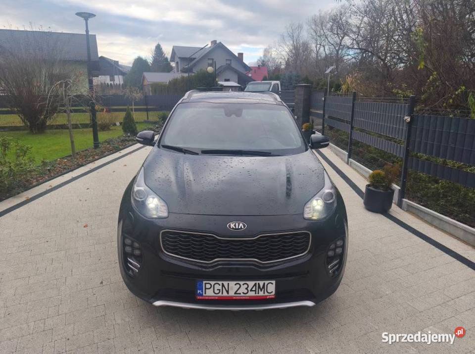 KIA Sportage GT 20d 185 4x4 Stan idealny Full małopolskie