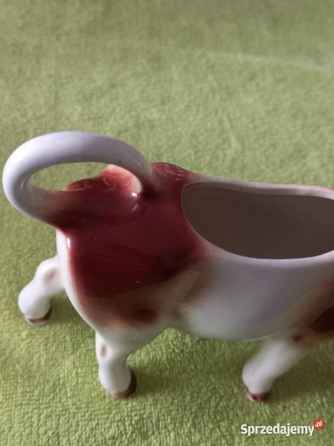 Figurka porcelanowa mlecznik Krowa Goebel Toruń