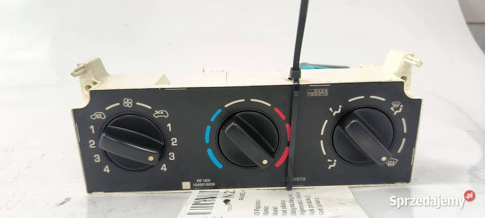 PANEL KLIMATYZACJI CITROEN BERLINGO 1848819655 Lipno