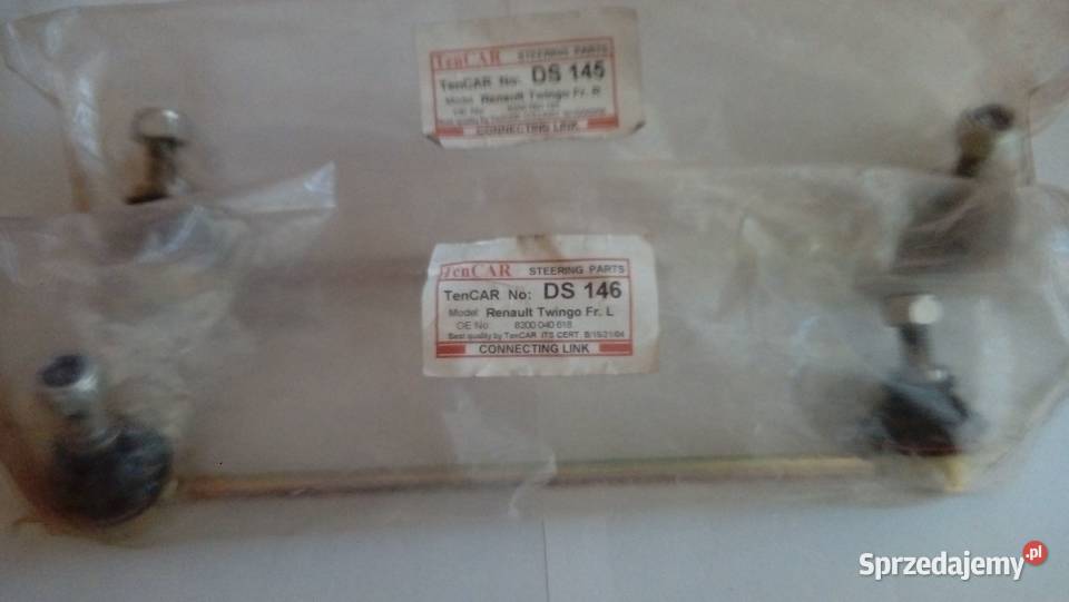 ŁĄCZNIKI STABILIZATORA RENAULT TWINGO TenCAR Zawieszenie i układ kierowniczy Zamość