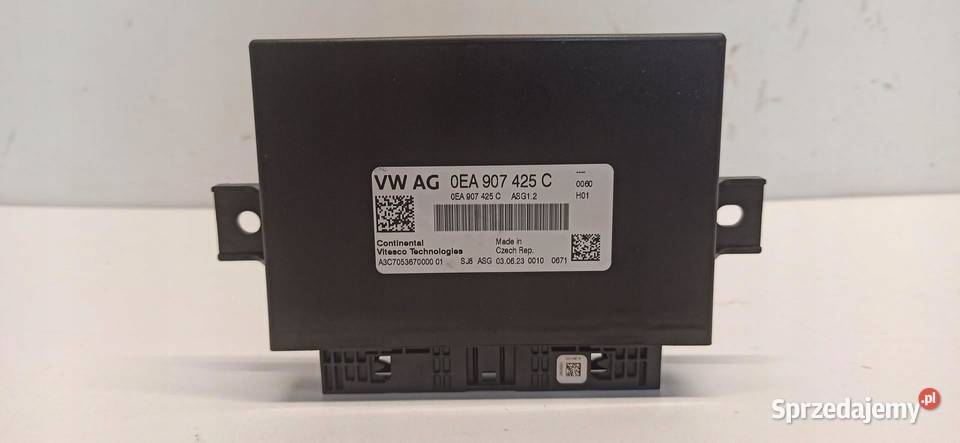 SKODA ENYAQ MODUŁ STEROWNIK SILNIKA 0EA907425C Komputery