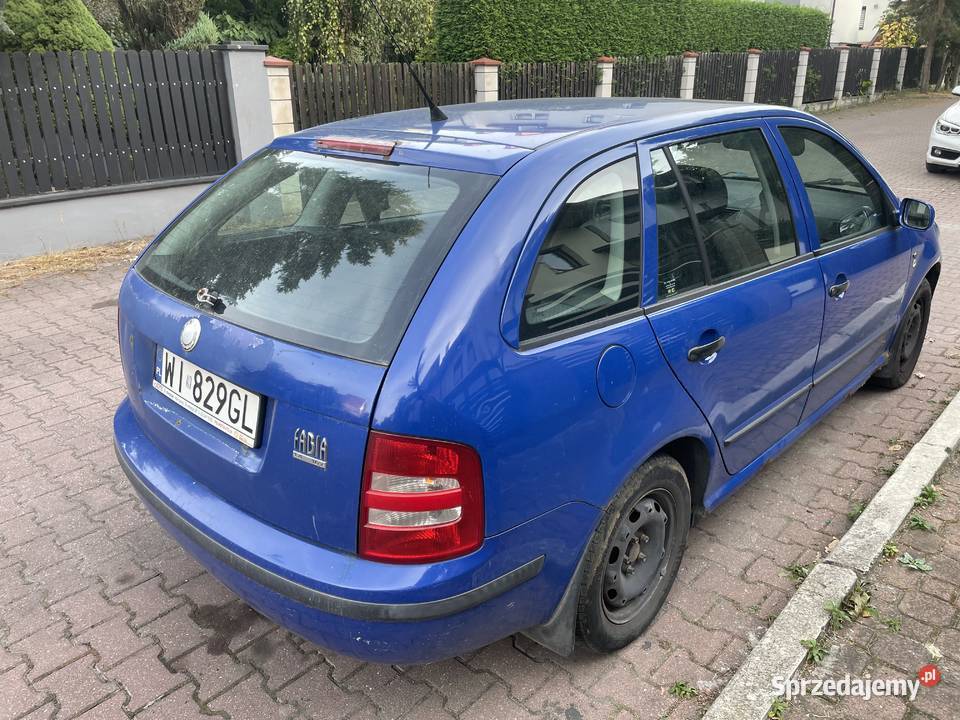 Skoda Fabia I kombi 14 16V 75 LPG sekw 2004 r nieuszkodzony Fabia Radom sprzedam
