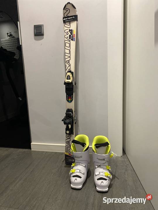 Narty dziecięce Salomon 120 buty head r 22225 śląskie Rędziny