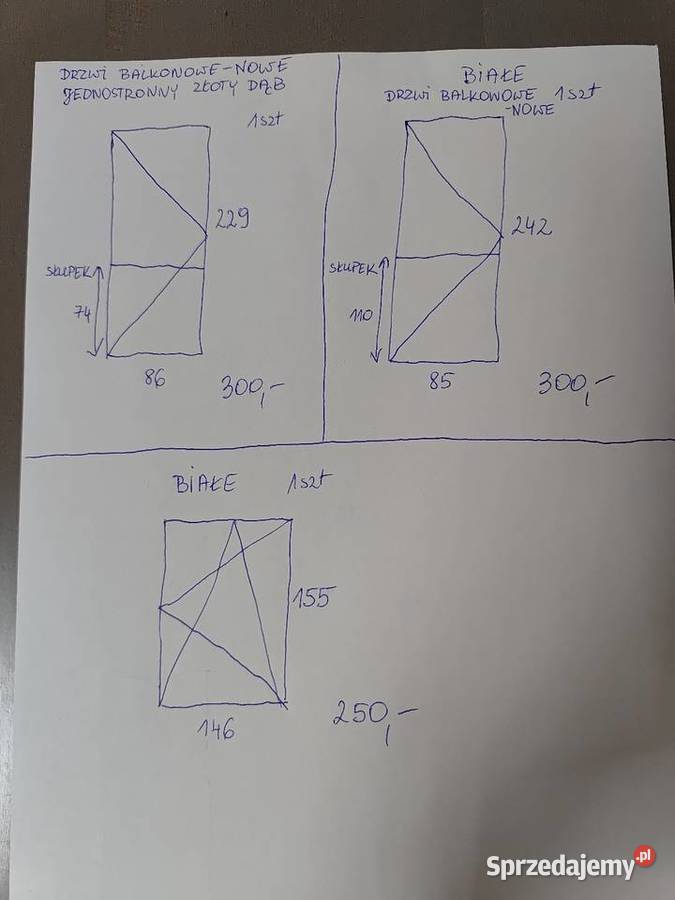 Nowe okna PCV sprzedam