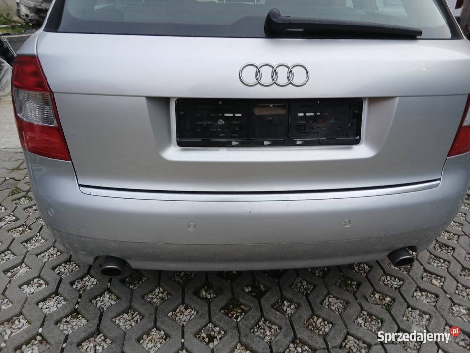 LY7W Audi A4 B6 avant zderzak tył na 2 rury śląskie Szczerbice