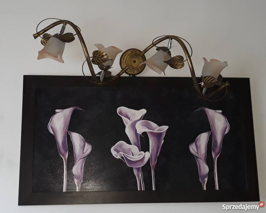 4punktowa lampa ścienna bluszcz Oświetlenie Sosnowiec