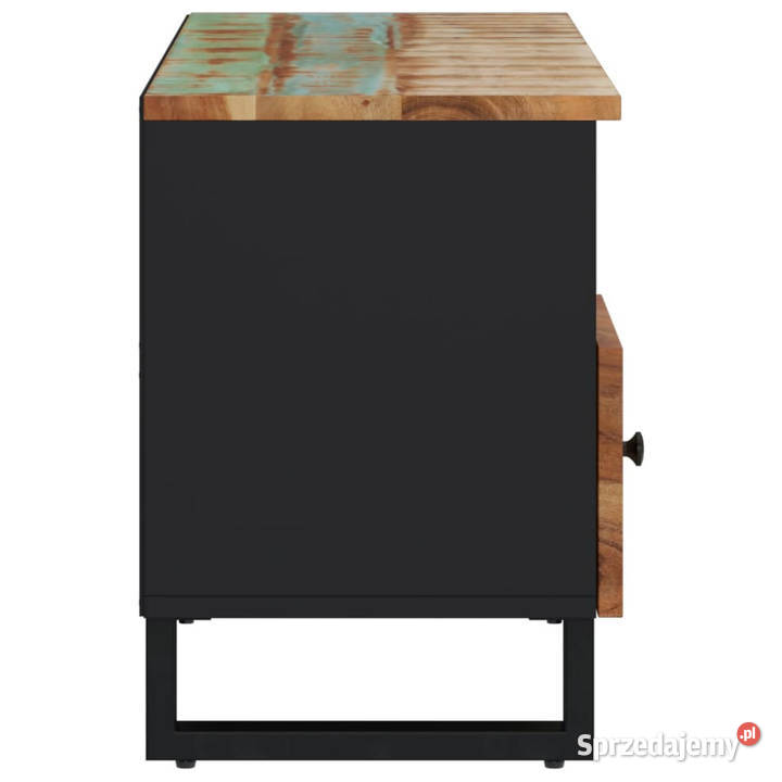 Szafka pod TV 100x33x46 drewno i materiał Warszawa