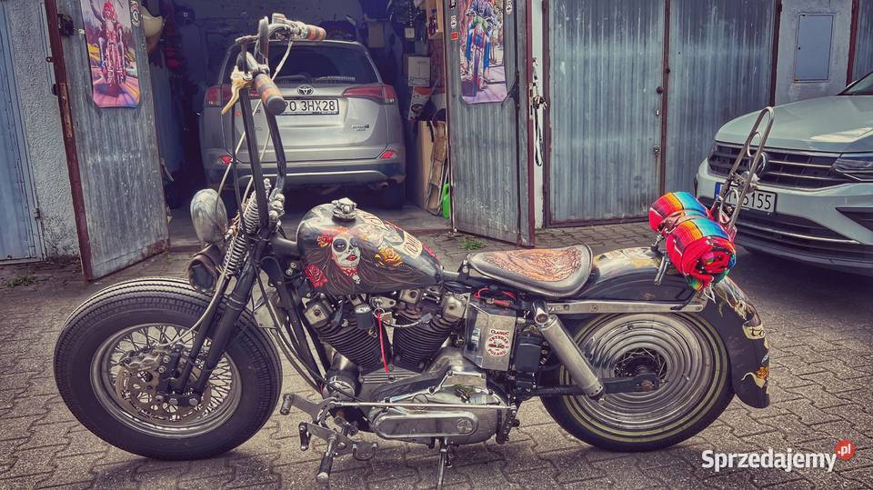 HarleyDavidson Ironhead Shovelhead CUSTOM bobber Harley-Davidson Poznań sprzedam