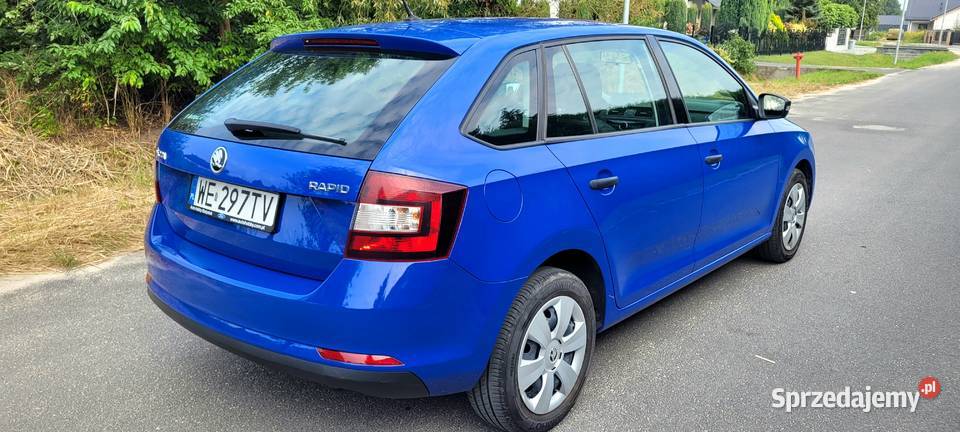 Skoda Rapid 10 TSI 95 2018r SalonPL 120TyśKm