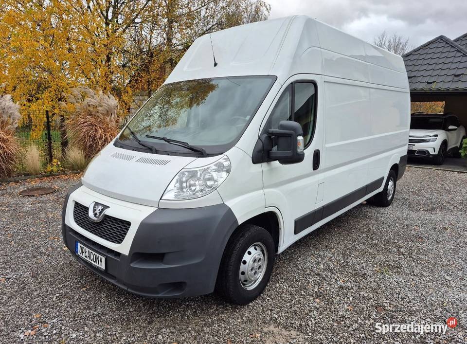 Peugeot Boxer L3h3 Gwarancja Przebiegu Klima Peugeot lubelskie Kazimierz Dolny