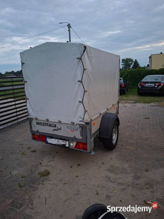 Przyczepka samochodowa Westfalia Comfort 750 750kg Łomża sprzedam
