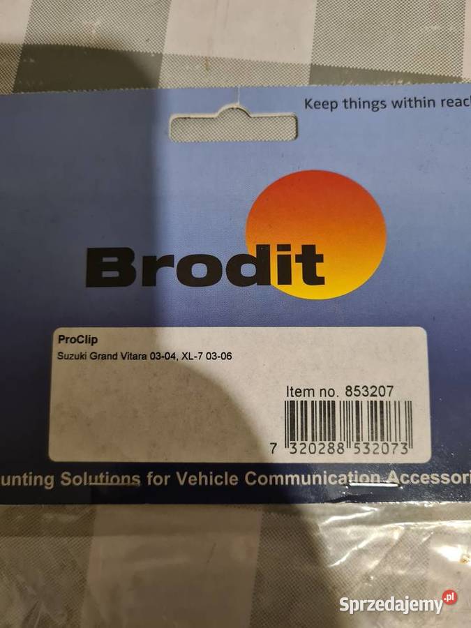 Uchwyt telefonu Brodit Suzuki Grand Vitara XL7 Jerzykowo