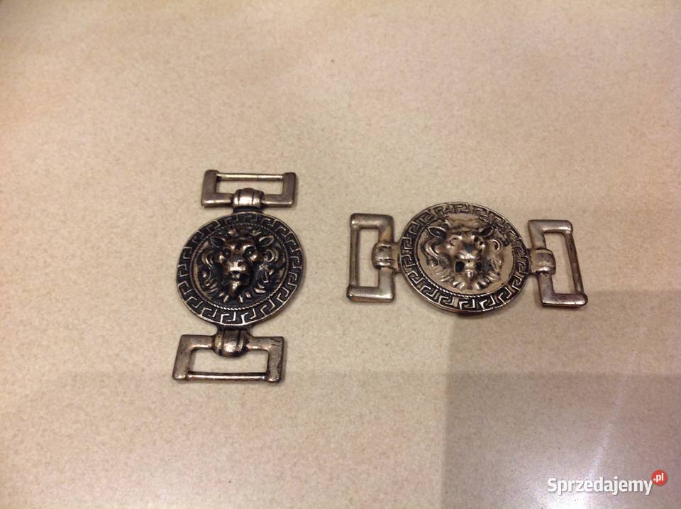 Klamra metalowa Versace Versus 2 Szelki Pasek