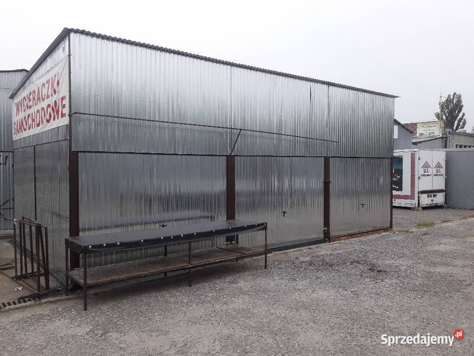 Garaż Blaszany 11x10m Wiata Hala Magazyn Przasnysz