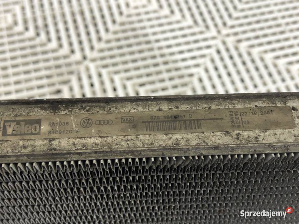CHŁODNICA WODY AUDI A2 14 75 0005 RADIATOR