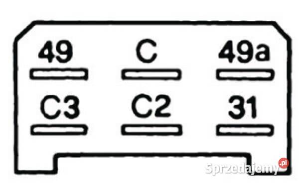 Przerywacz kierunkowskazu 818V 1900960000 Kamionna