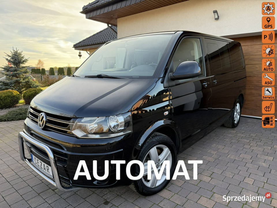 Volkswagen Multivan 20 tdi 180 automat webasto 4/5 śląskie Konradów