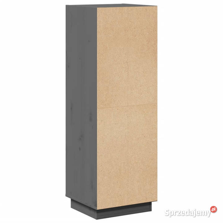 Szafka szara 37x34x110 lite drewno sosnowe Warszawa sprzedam