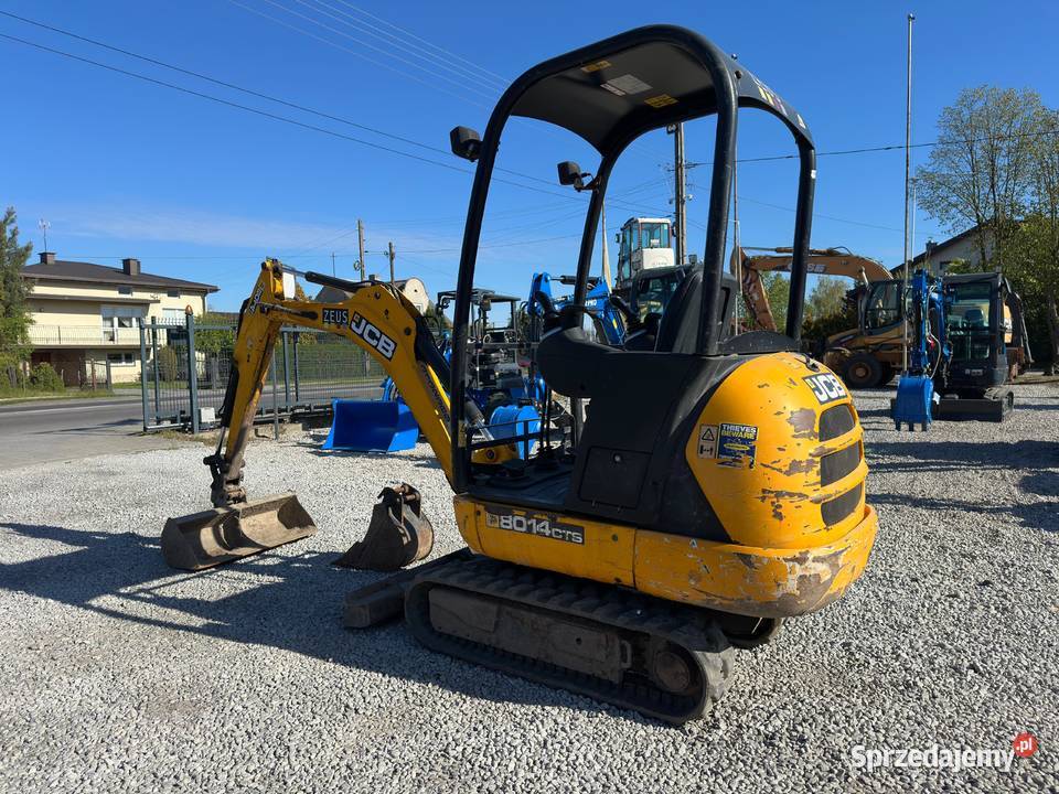 JCB 8014 Mini koparka JCB 8014 z 2017r ładna Złoczew sprzedam