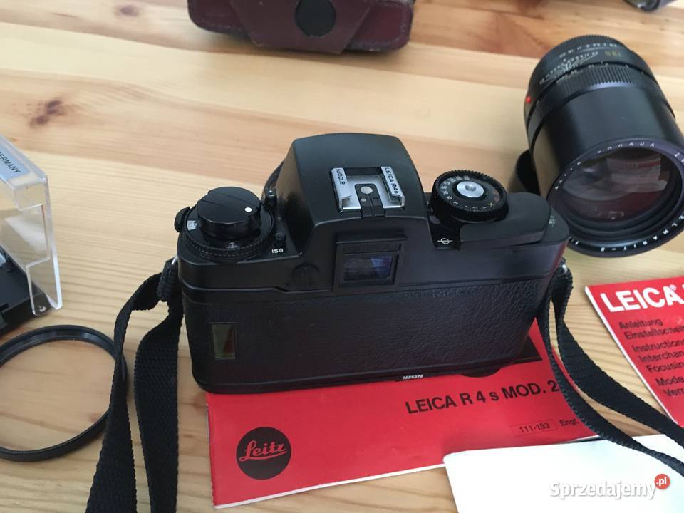 lustrzanka leica wetzlar 3 obiektywy Elektronika Kraków