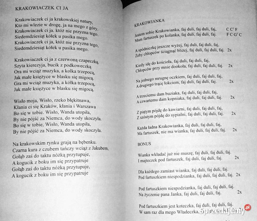 Śpiewnik biesiadny Piosenki z tamtych lat Praca lubelskie Chełm