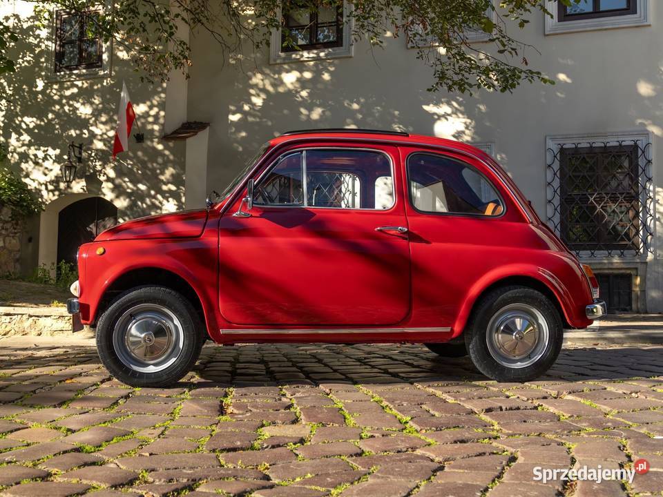Klasyczny Fiat 500 z 1969 Świetny Stan nieuszkodzony Tomice