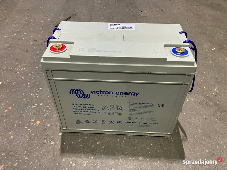 Akumulator AGM Marine Victron 12V 170ah Żeglarstwo dolnośląskie Miłków