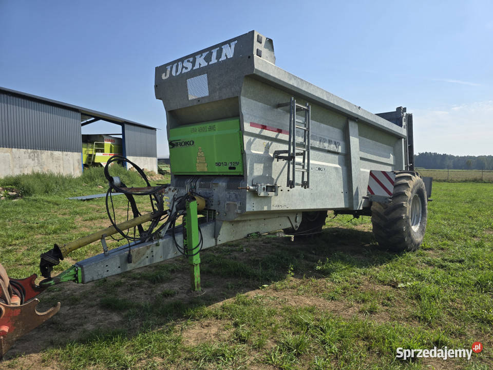 Rozrzutnik obornika JOSKIN Siroko 501312V 2015 r Rozrzutniki obornika Włosty