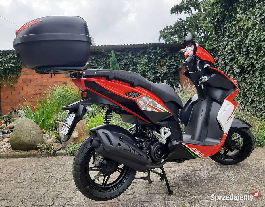 nowy skuter Longjia Pista 50 4t 2024r 1wł 9681 wielkopolskie Tuczno sprzedam