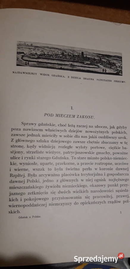 GDAŃSK A POLSKA SZ ASKENAZY 1923 OPR ILUSTR STAN sprzedam