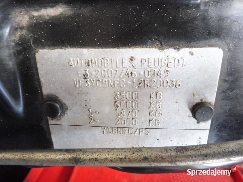 PEUGEOT BOXER 2020 21790 ccm 140 Warszawa