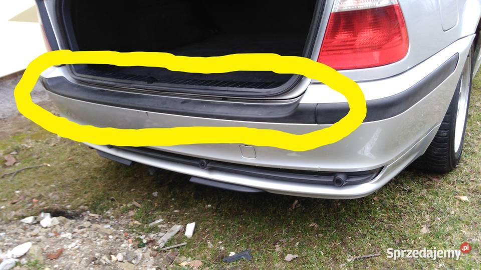 Listwa górna zderzaka tył Bmw e46 kombi touring Dębica