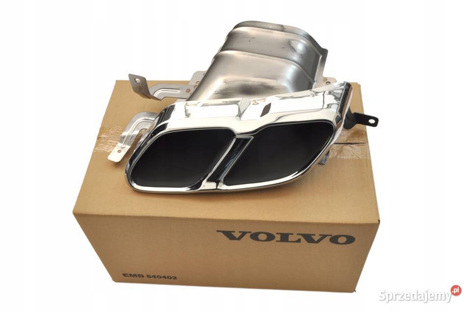 VOLVO S90 V90 koncowki wydechu dzielone komplet dolnośląskie Bielany Wrocławskie sprzedam