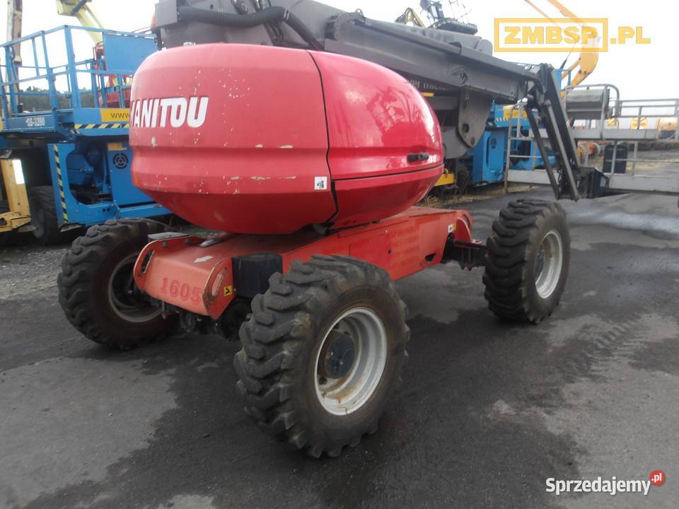 PODNOŚNIK KOSZOWY MANITOU 160 ATJ Maszyny budowlane wielkopolskie Pleszew