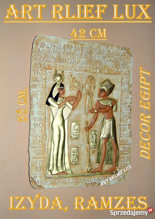 relief egipt płaskorzeźba egipska płaskorzeźby lubuskie Zielona Góra