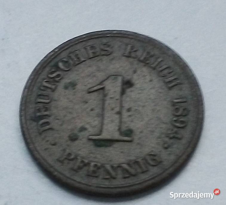 NIEMCY DEUTSCHES REICH1 PFENNIG1894 rA mazowieckie