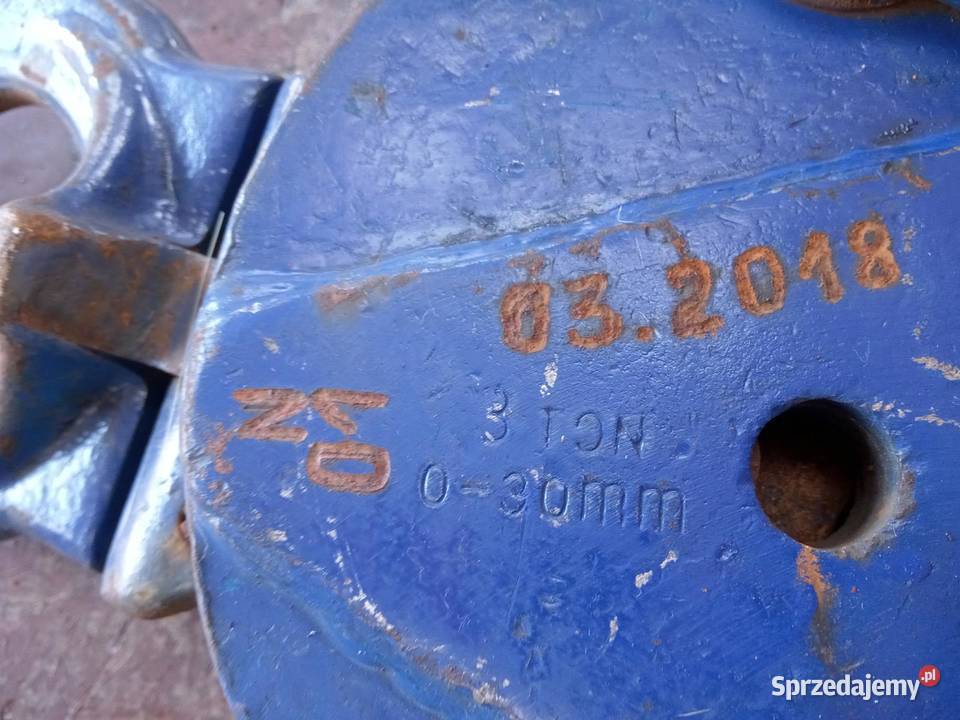 Uchwyt transportowy szczękowy chwytak uchwyt do Szemud