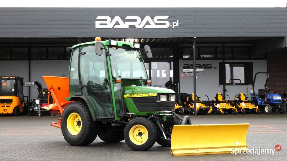 Traktor komunalny JOHN DEERE 4100 4x4 Kabina TUZ Świnice Warckie sprzedam