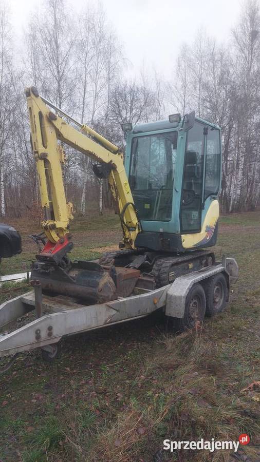 Minikoparka Yanmar SV17 ex Motoryzacja Iwanowice